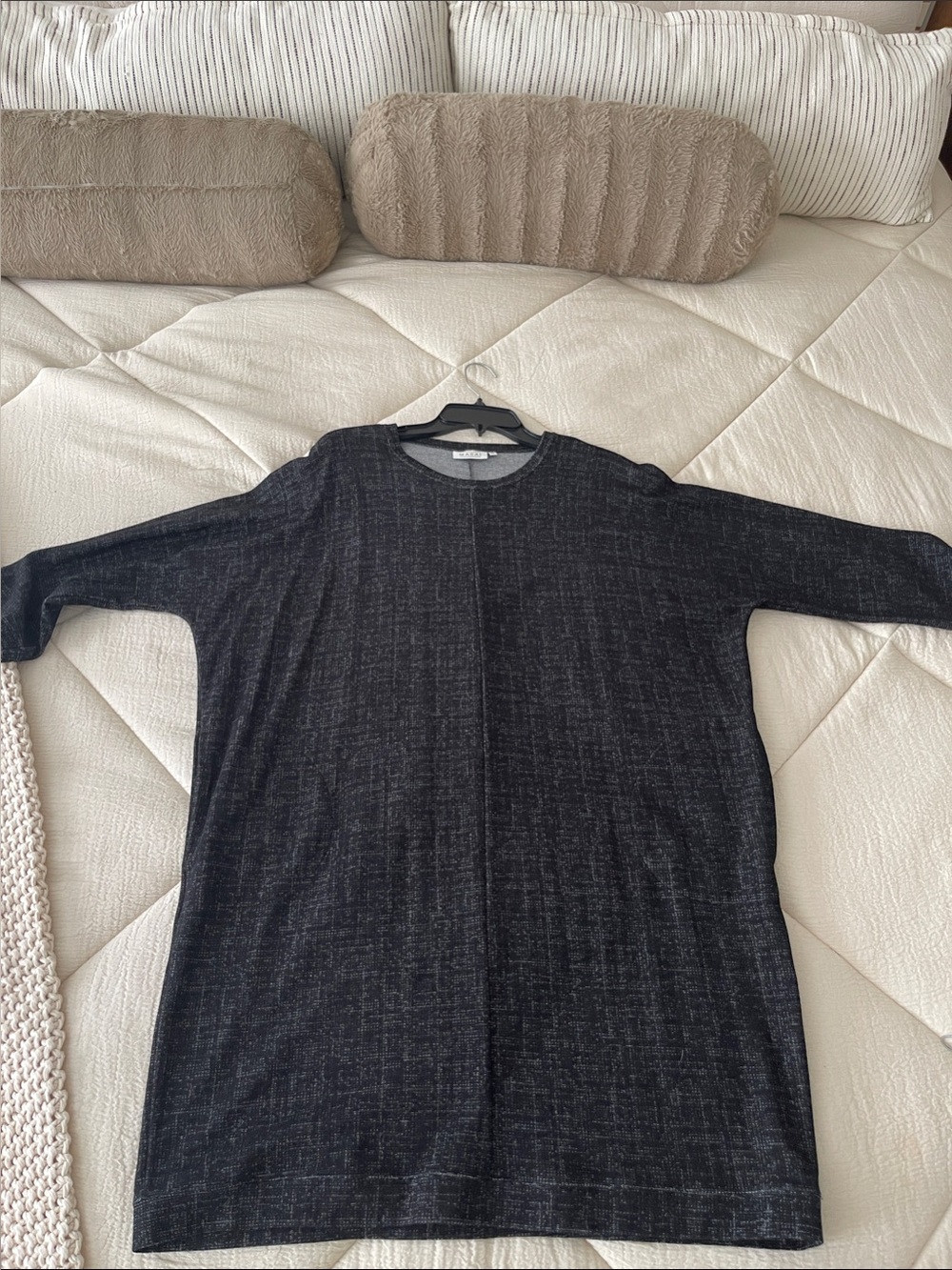 MASAI Charcoal Gray Knit dress - XL